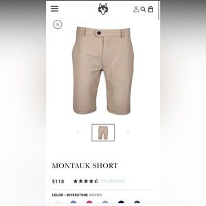 MONTAUK SHORT - Greyson - Riverstone Brown